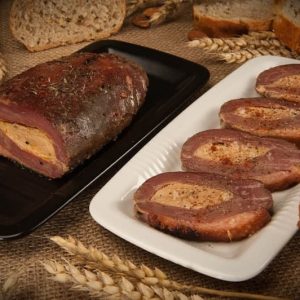 Magret de canard fourr&eacute; au foie gras
